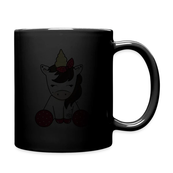 Licorne Rockabilly : Style Rétro Envoûtant sur Mug uni