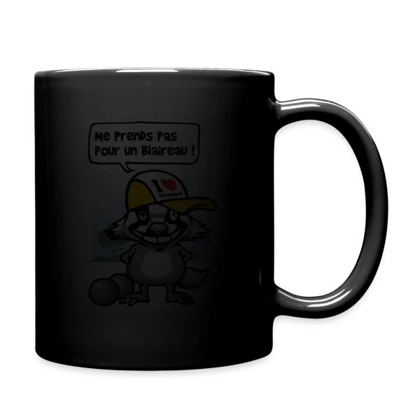 Blaireau Pétanque : Le Maître des Boules sur Mug uni