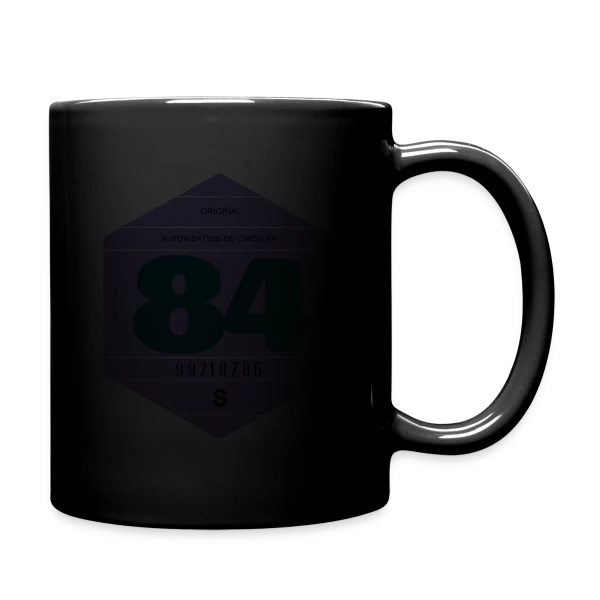Vignette Automobile 1984 Rétro France sur Mug uni