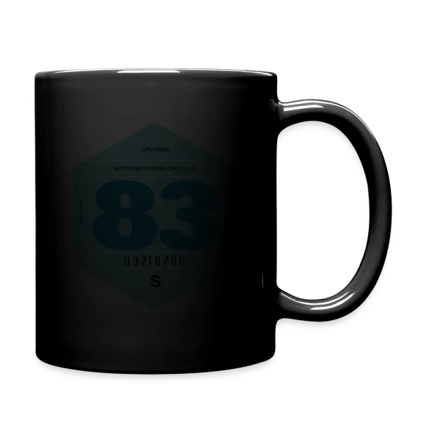Vignette Auto Rétro 1983 : Voyage Vintage en France sur Mug uni