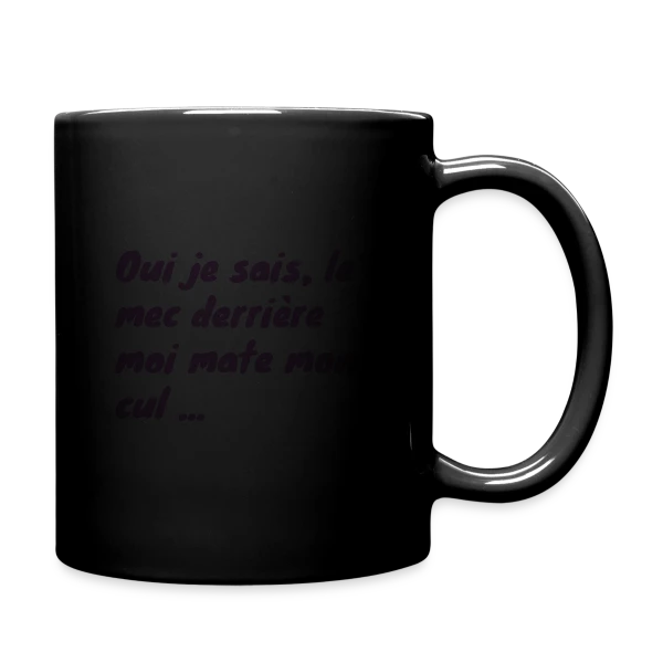 Humour Fessier Rose sur Mug uni