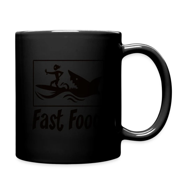 Fast Food : Le Plaisir de la Malbouffe Stylée sur Mug uni