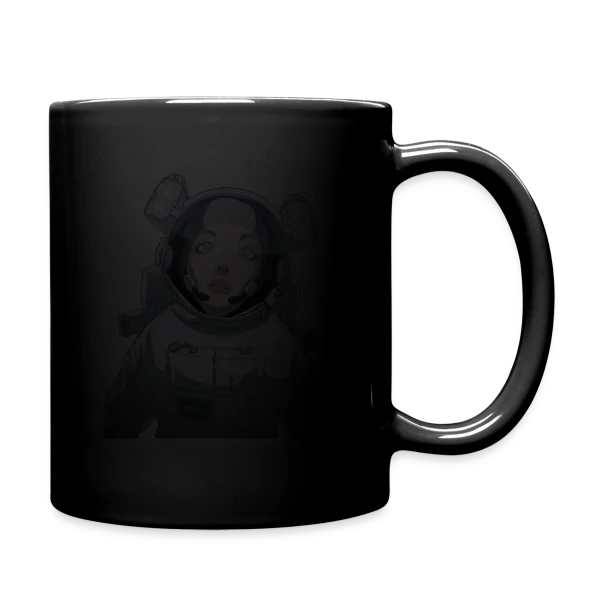 Astronaute Féminine Espace sur Mug uni