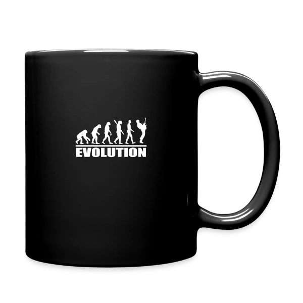 Guitare Évolution : La Vraie Histoire de l'Humanité sur Mug uni