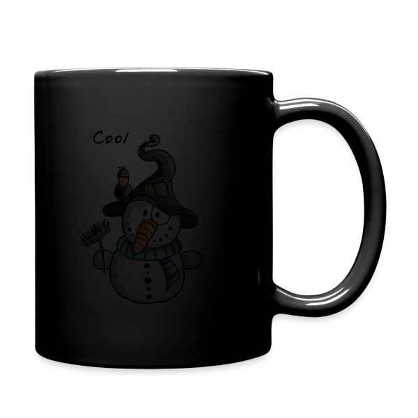 Bonhomme de Neige Rigolo - Hiver Enchanté sur Mug uni