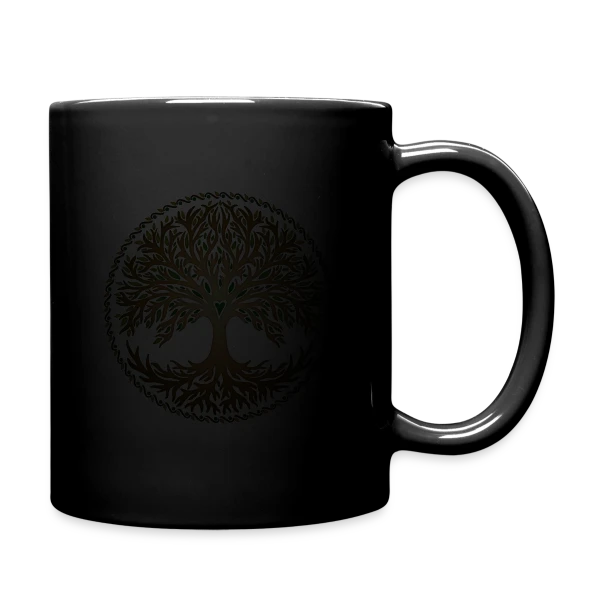Yggdrasil: Arbre de Vie Celtique & Nordique sur Mug uni
