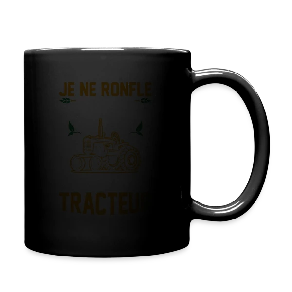 Je rêve que je suis un tracteur sur Mug uni