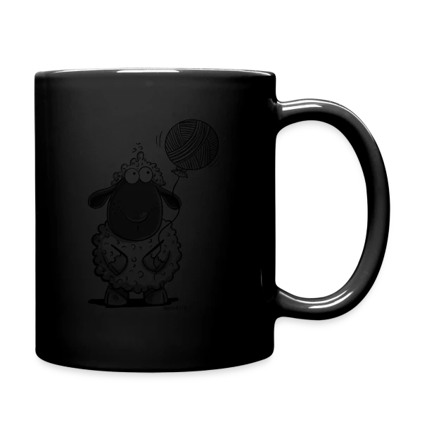 Mouton Loufoque et son Ballon de Laine sur Mug uni