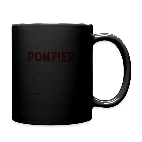 Pompier en Couple - Laissez-moi Demander à Ma Femme ! Humour sur Mug uni