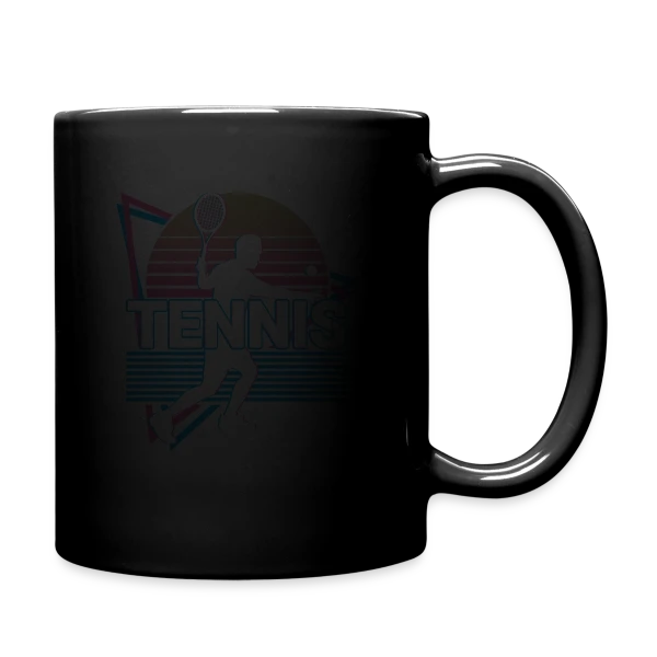 Joueur de Tennis Vaporwave Rétro Esthétique sur Mug uni