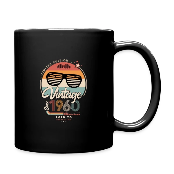 Vintage Depuis 1960 : L'Année Fondatrice sur Mug uni