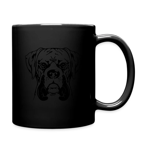 Jeune Boxer, Chien Combattant sur Mug uni