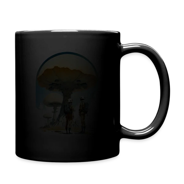 Astro-Champignons 70s Sci-Fi Spatial sur Mug uni