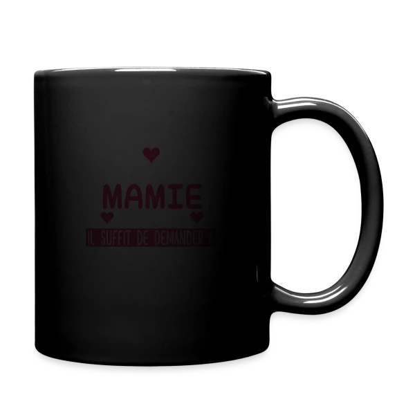 Officiellement Meilleure Mamie du Monde : T-shirt Cadeau Personnalisé sur Mug uni