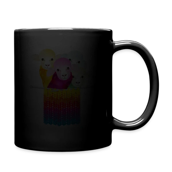Mouton Tricoteur Rigolo sur Mug uni