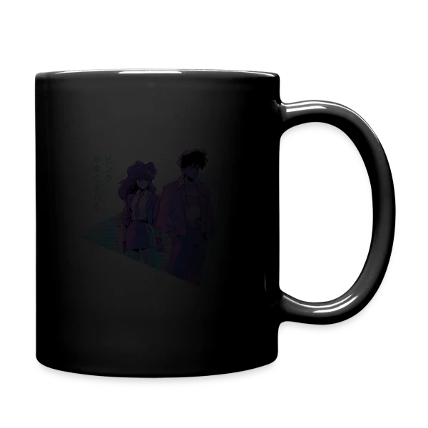 Couple Anime Vaporwave Mélancolie Esthétique sur Mug uni