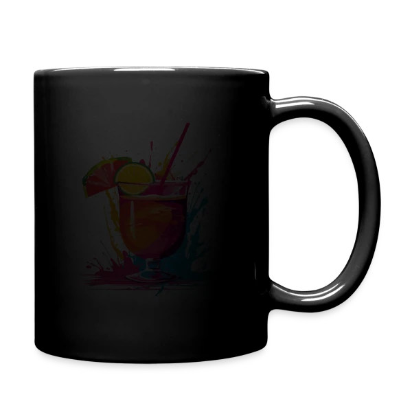 Maquette de Mug uni « Cocktail Explosif Couleurs » à personnaliser