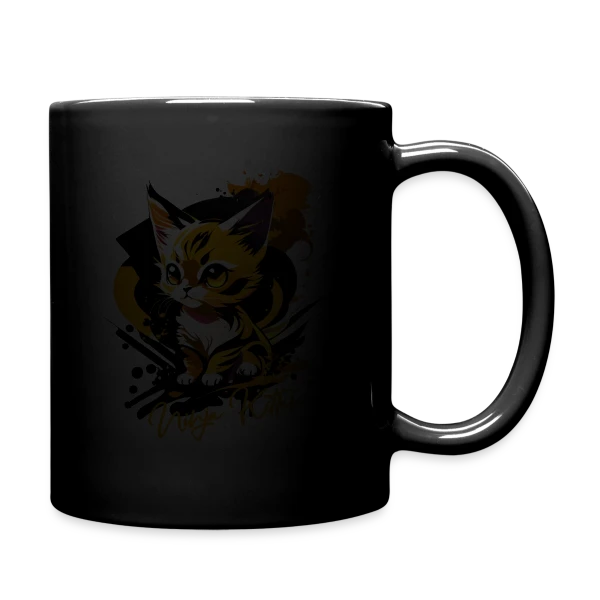 Chaton Ninja Urbain sur Mug uni