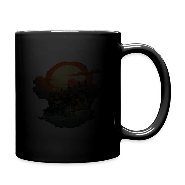 Paysage Asiatique Mystique sur Mug uni