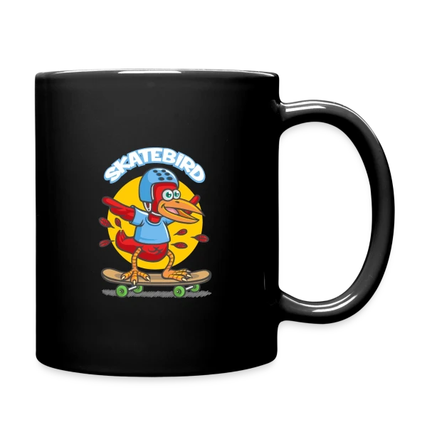 Skatebird : L'oiseau skater sur Mug uni