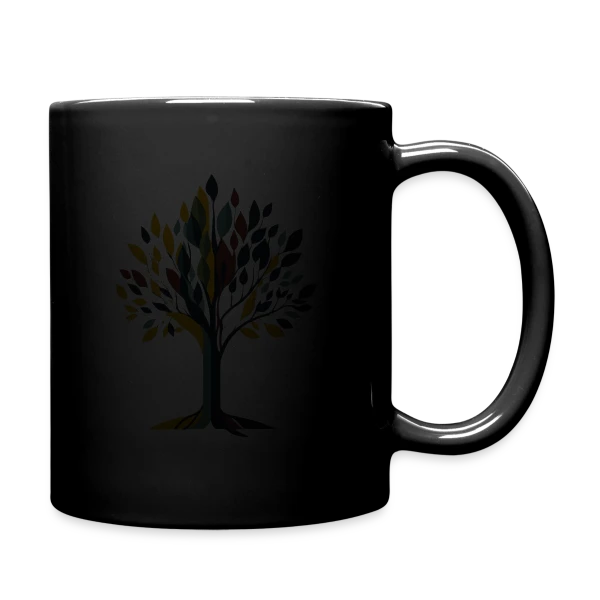 Arbre Style Mid-Century Modern sur Mug uni