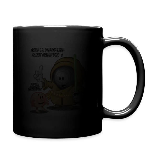 Que la pétanque soit avec toi ! sur Mug uni