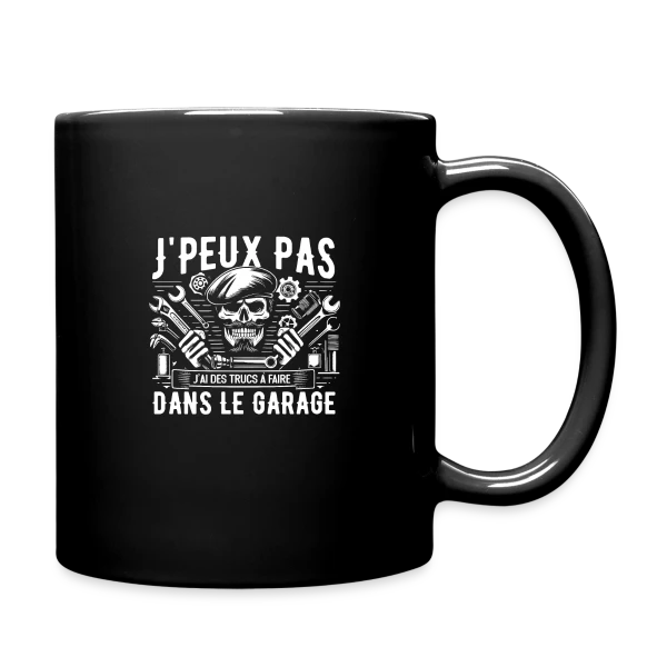 J'peux pas J'ai Garage | T-Shirt Humour Mécanicien Auto sur Mug uni