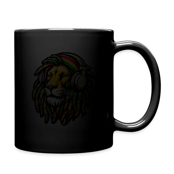 Lion Rasta Musique sur Mug uni