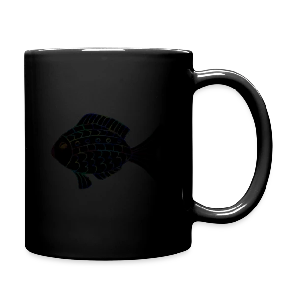 Passion Pêcheur - Motif Poisson sur Mug uni