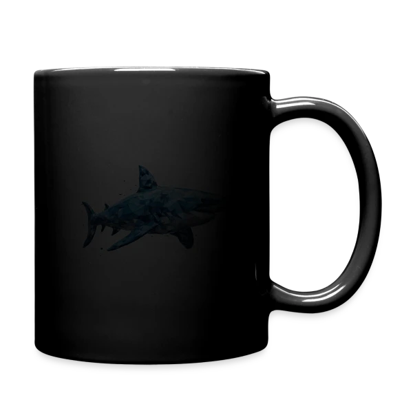 Grand Requin Blanc sur Mug uni
