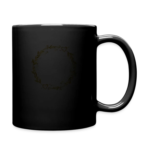 Team de la Mariée EVJF : T-shirt Couronne de Fleurs pour Enterrement de Vie de Jeune Fille sur Mug uni