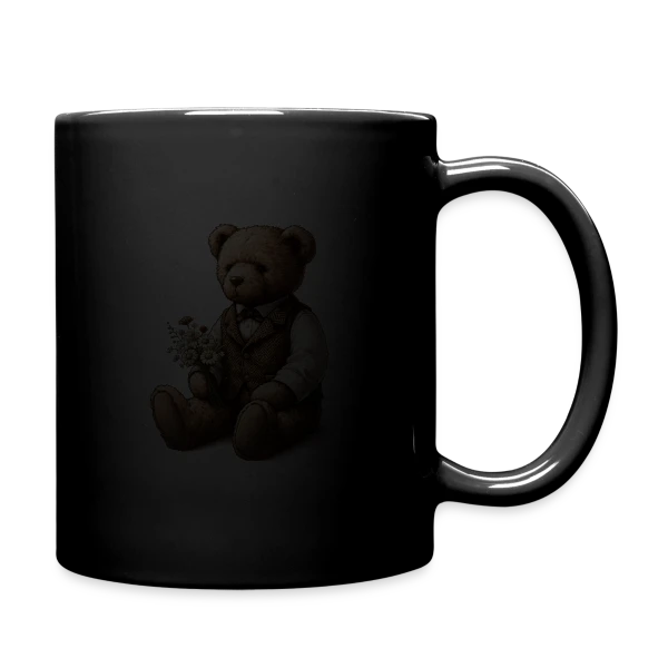Teddy Vintage Fleuri: Douce Nostalgie sur Mug uni