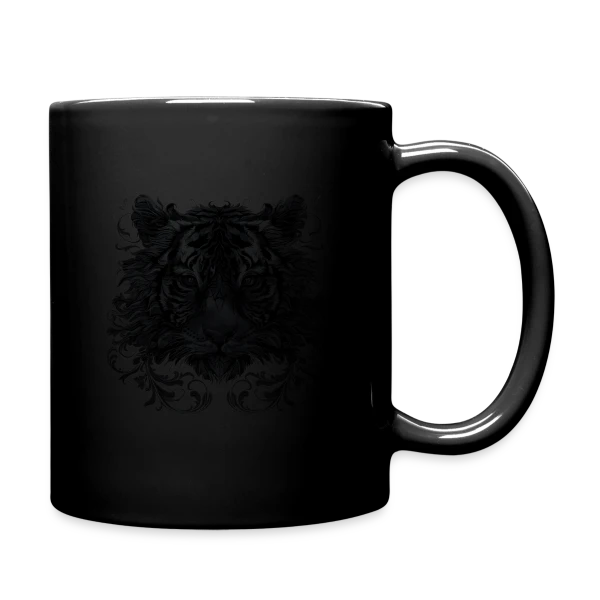 Tigre Majestueux Ornemental sur Mug uni