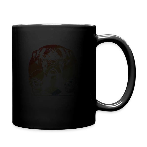 Boxer Rétro Boxeur sur Mug uni
