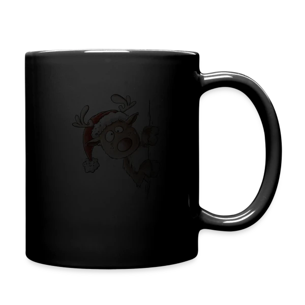 Renne Espiègle de Noël sur Mug uni