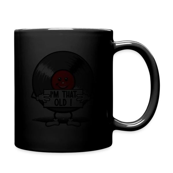 Vintage 33 tours : Vieux comme un Vinyle sur Mug uni