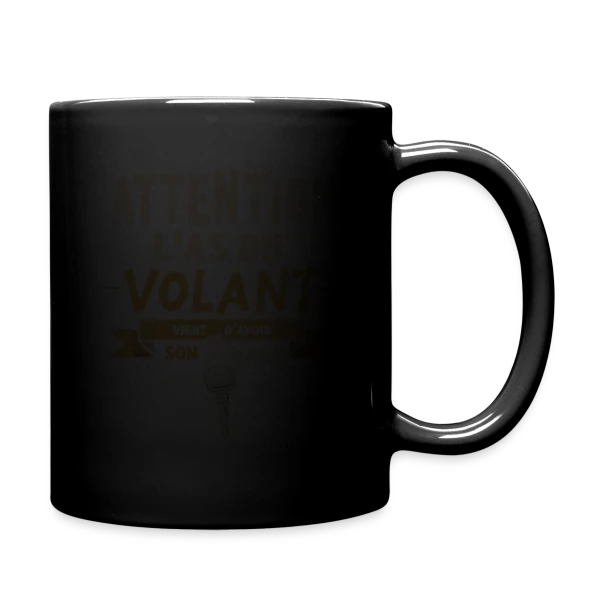 Permis de Conduire - Humour Jeune Conducteur sur Mug uni