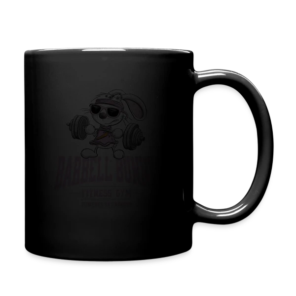 Lapin Fitness Musculation - 'Powered by Carrots' sur Mug uni