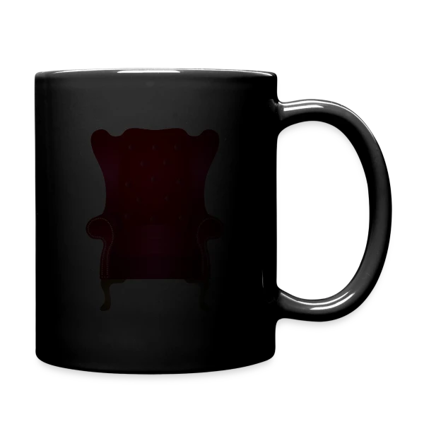 Fauteuil Vintage Rouge: Élégance Chaleureuse sur Mug uni