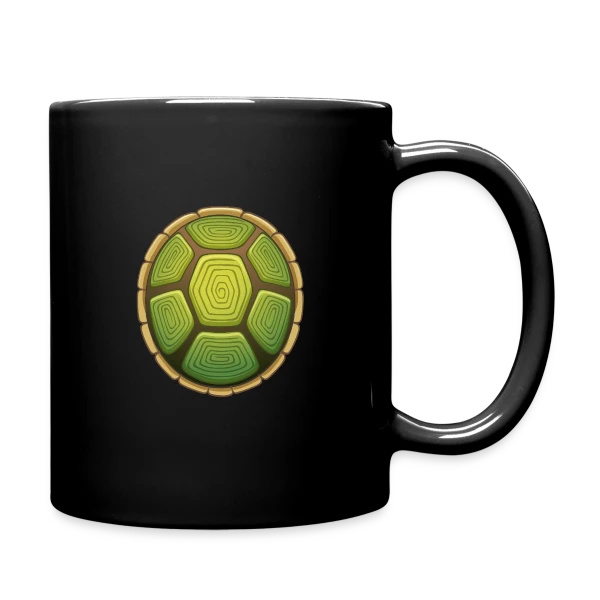 Carapace de Tortue Stylisée sur Mug uni