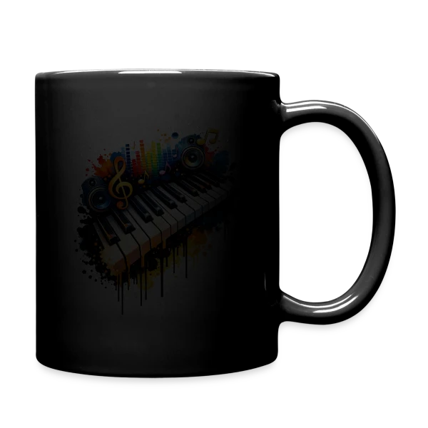 Piano Graffiti Urbain sur Mug uni