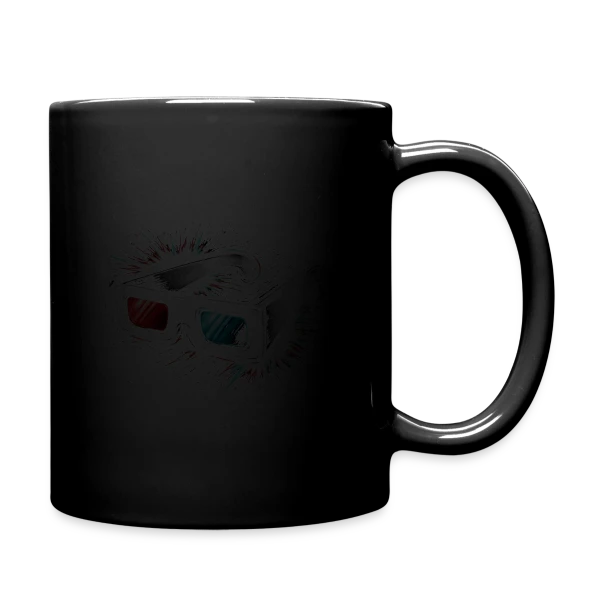 Lunettes 3D Rétro sur Mug uni