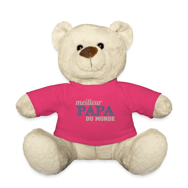 Le Meilleur Papa du Monde - Cadeau Fête des Pères Original sur Nounours