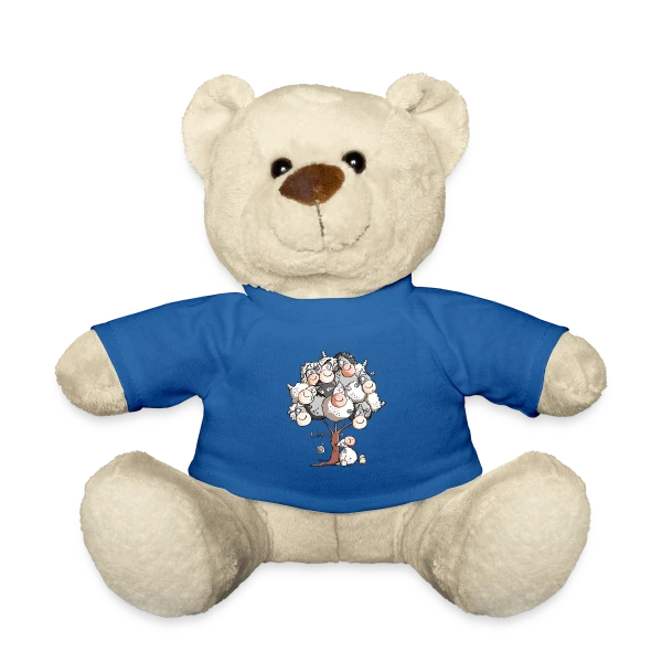 Petit Mouton Laineux Câlin sur Nounours