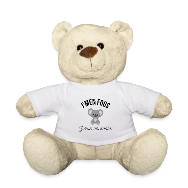 "J'm'en Fous, J'suis un Koala" - Humour Décontracté sur Nounours