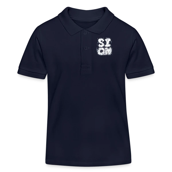 Explosion Fusion sur Polo enfant bio Stanley/Stella