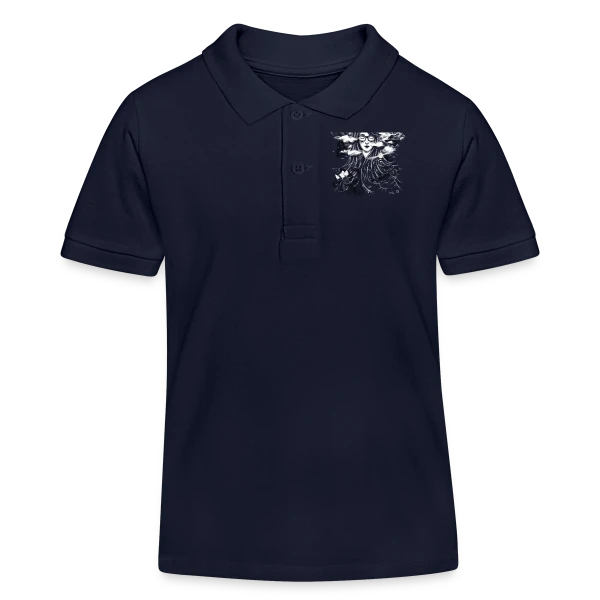 Monde Onirique sur Polo enfant bio Stanley/Stella