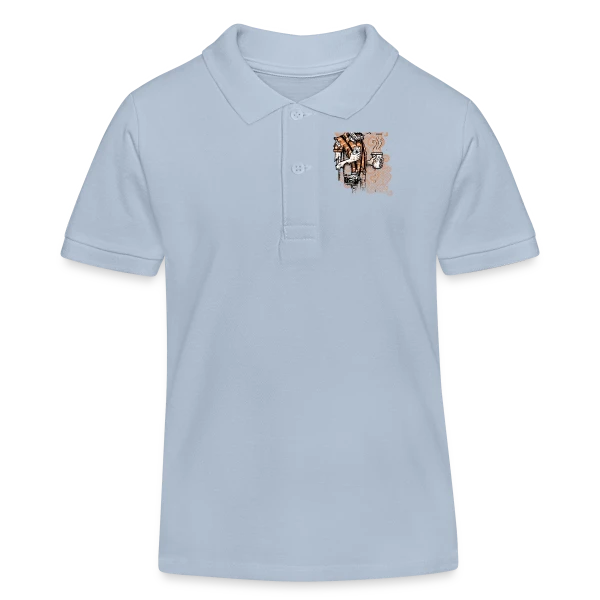 Hipster Zombie : Le Style Avant l'Heure sur Polo enfant bio Stanley/Stella