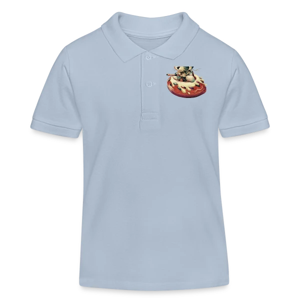 Donut Fighter sur Polo enfant bio Stanley/Stella