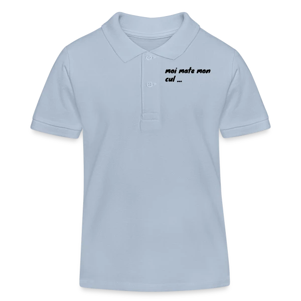 Regard Indiscret sur Polo enfant bio Stanley/Stella